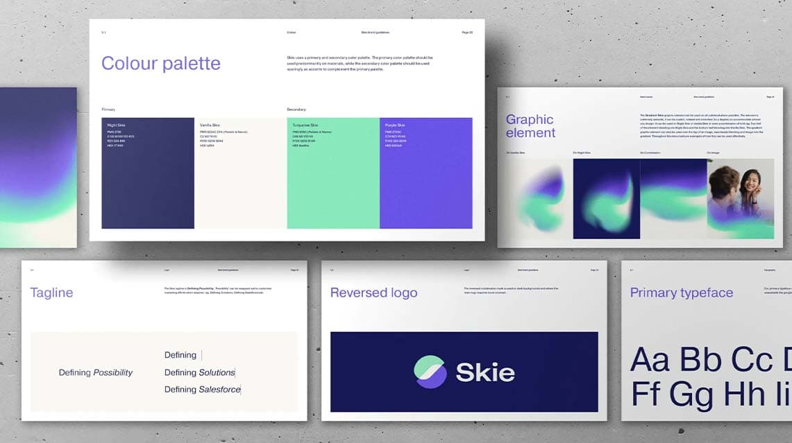 Brand Identity for Skie