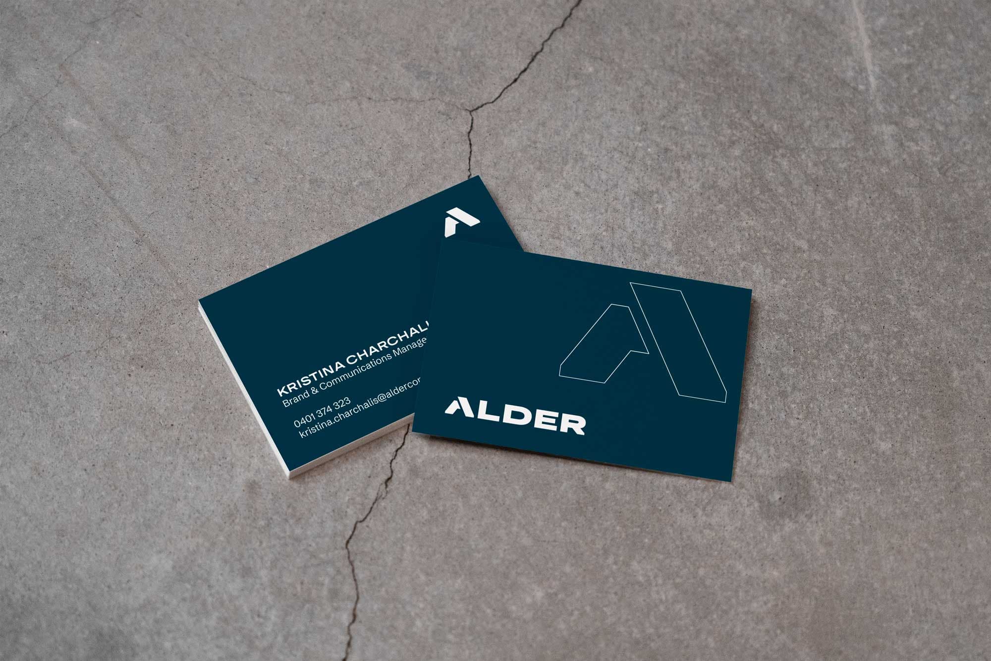 Alder Business Card