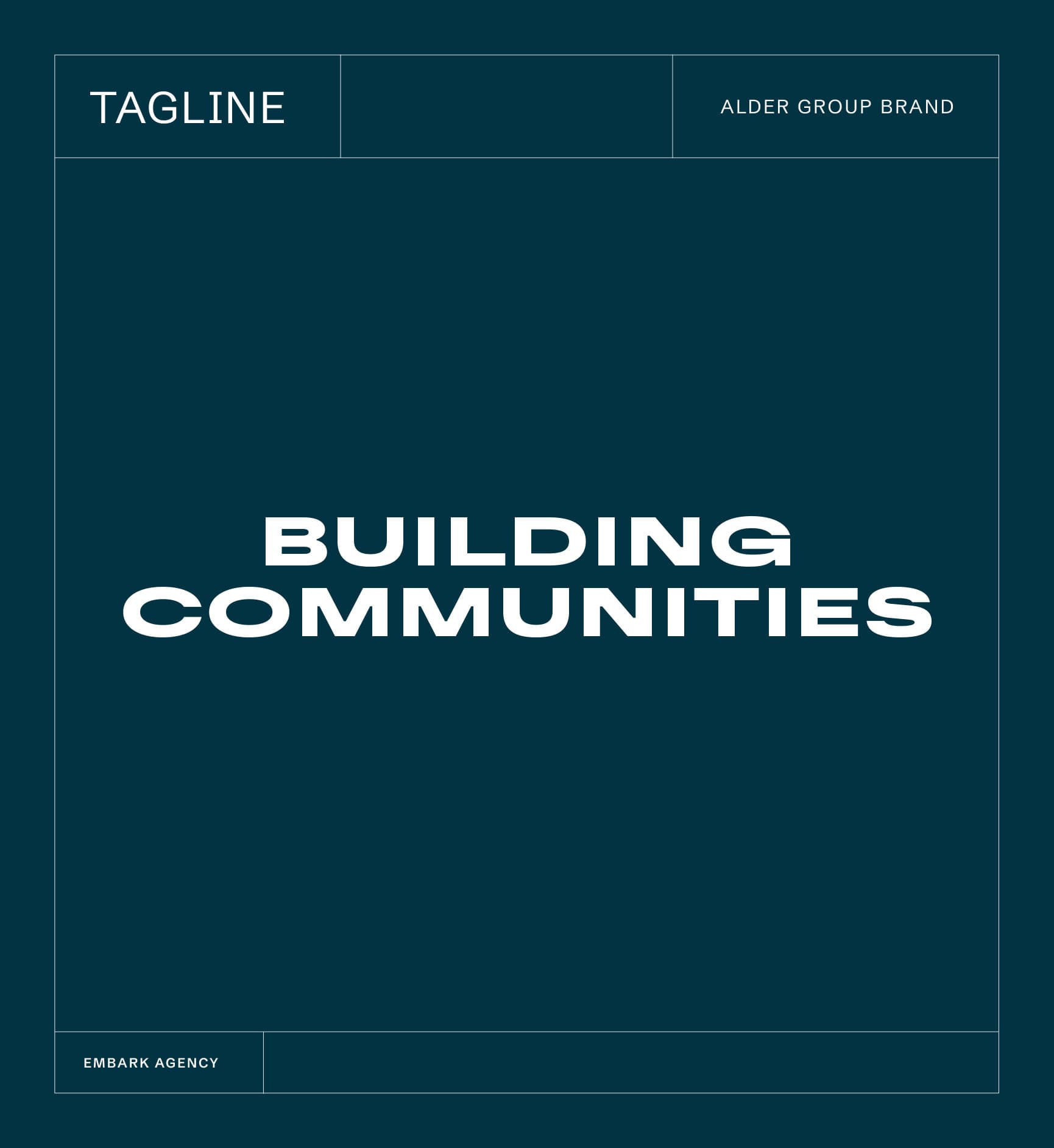 Alder Tagline