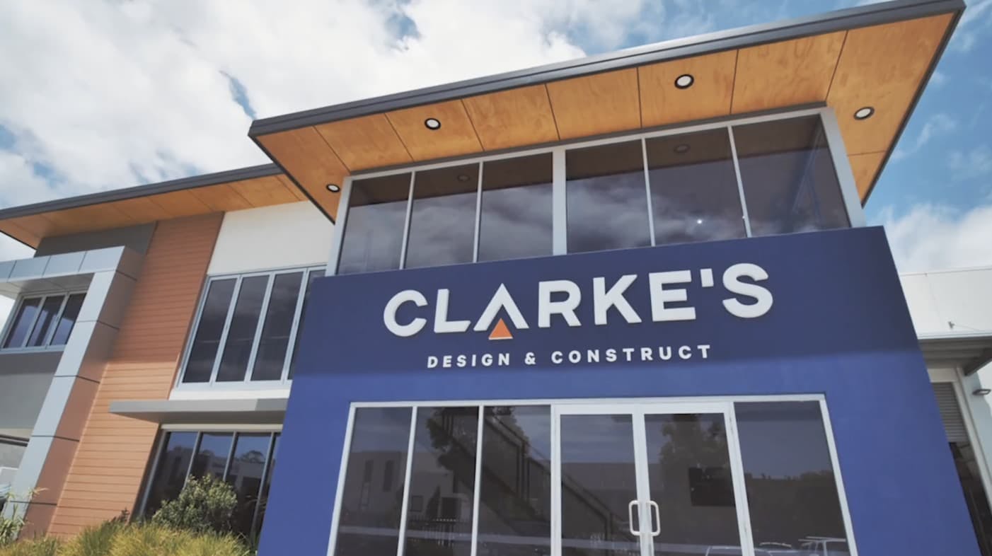 Clarke's Design and Construct main office