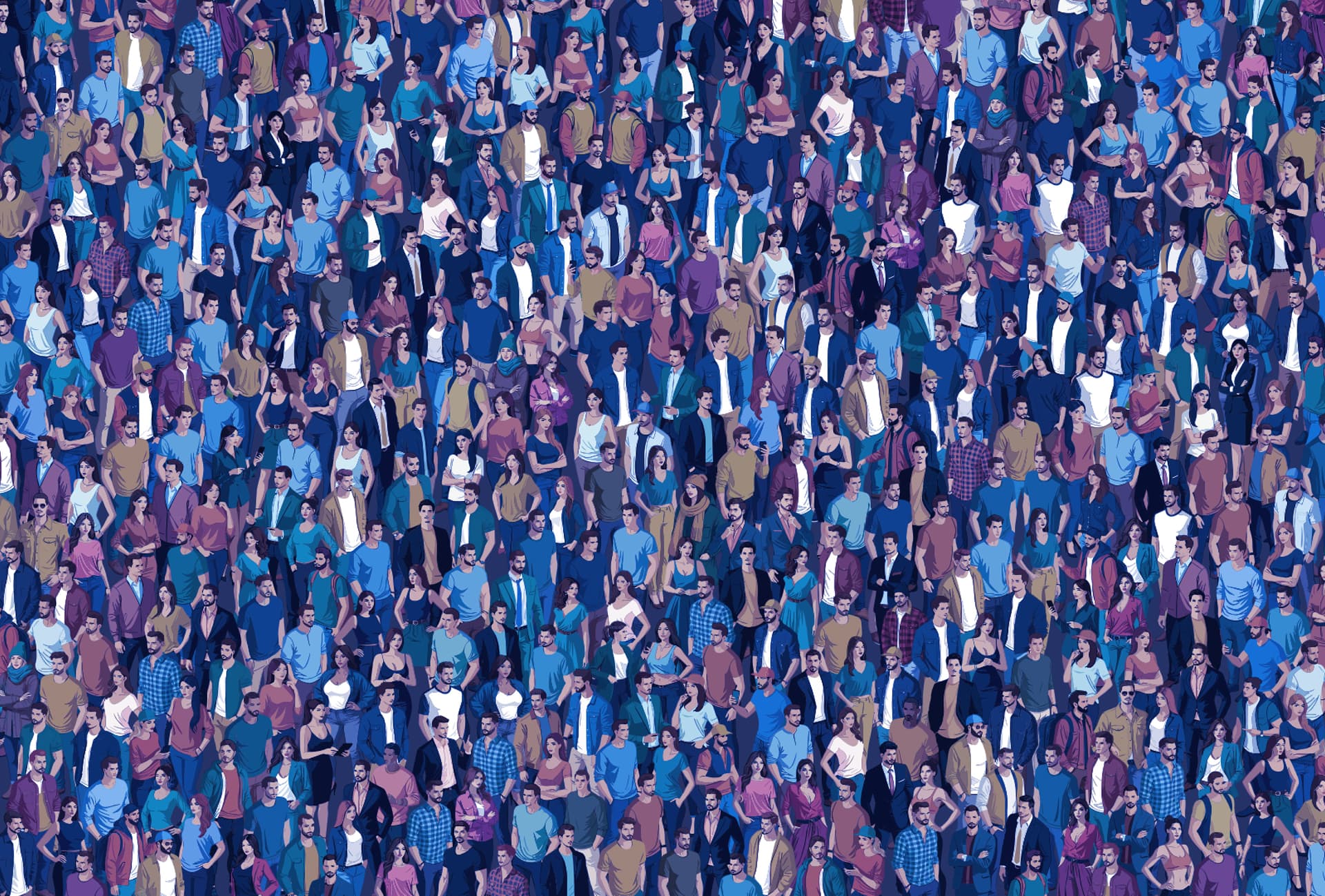 How to Define Your Ideal Customer Blog Image of a crowd of people