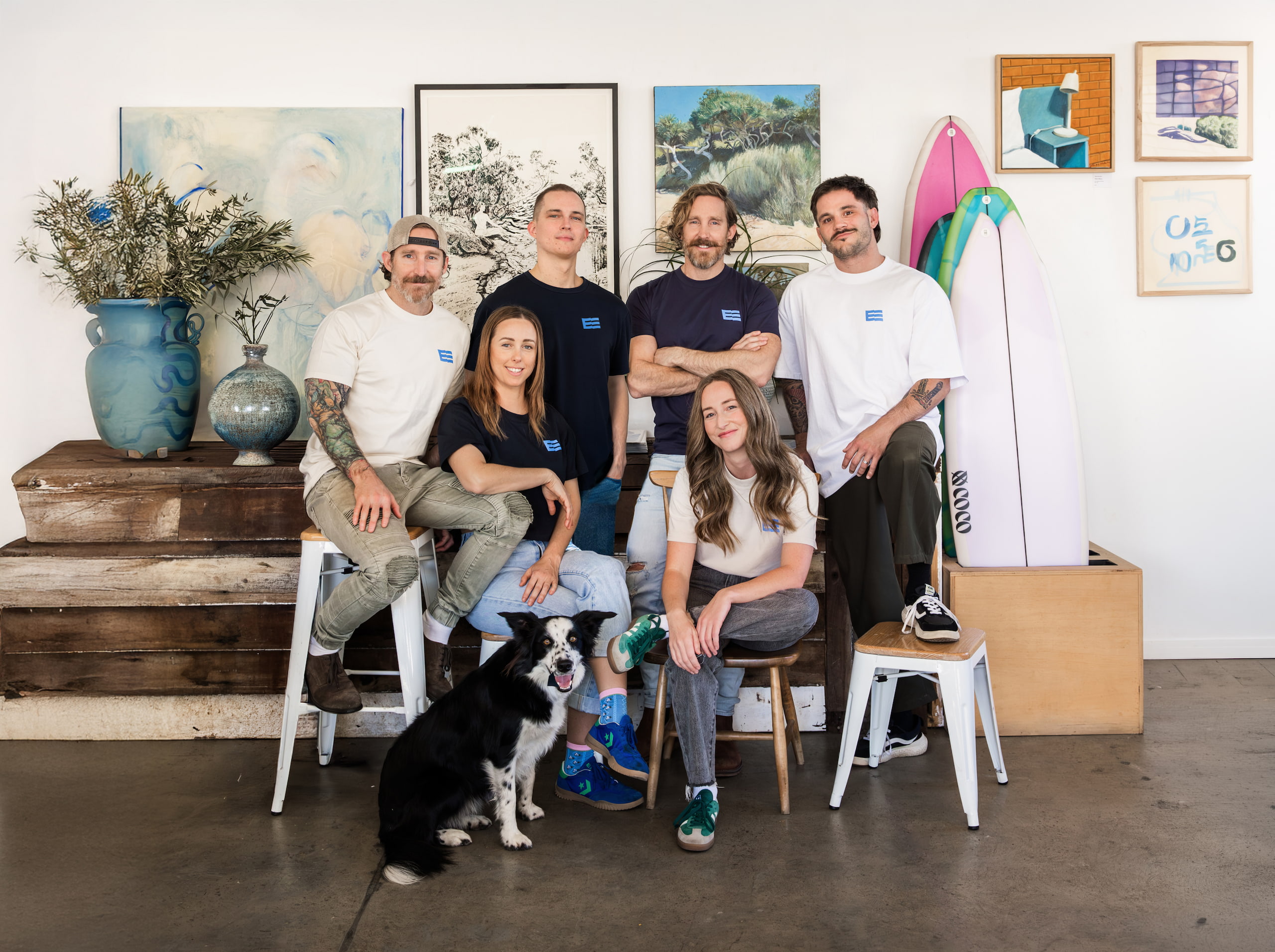 The Embark team together in the studio